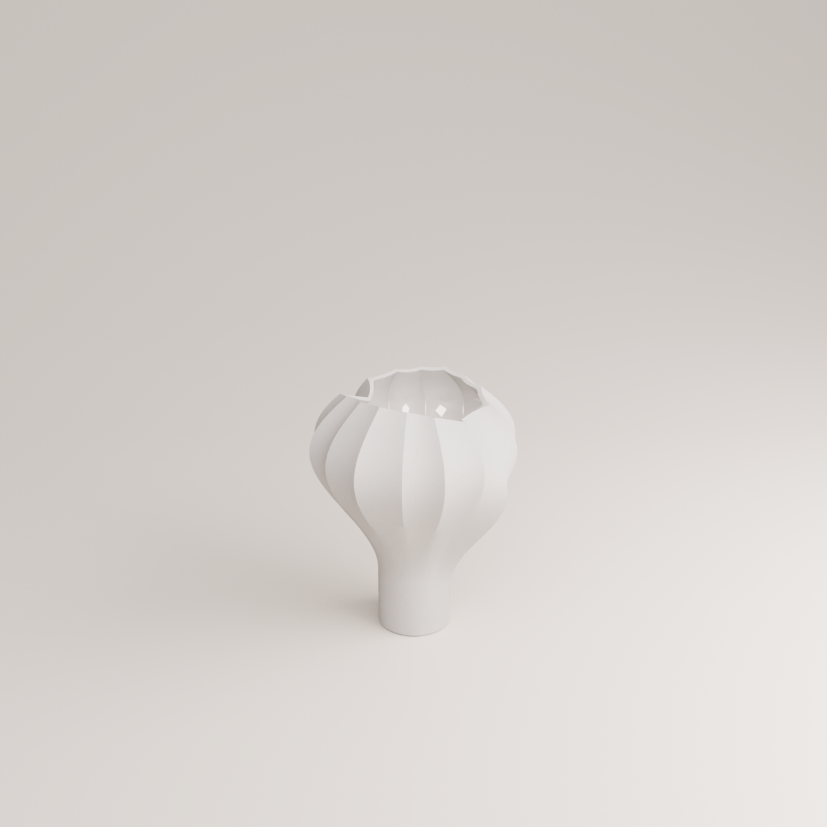 Valise B Porcelain Vase (h20 cm) - Holaria