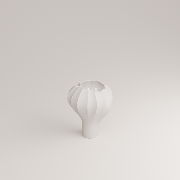 Valise B Porcelain Vase (h20 cm) - Holaria