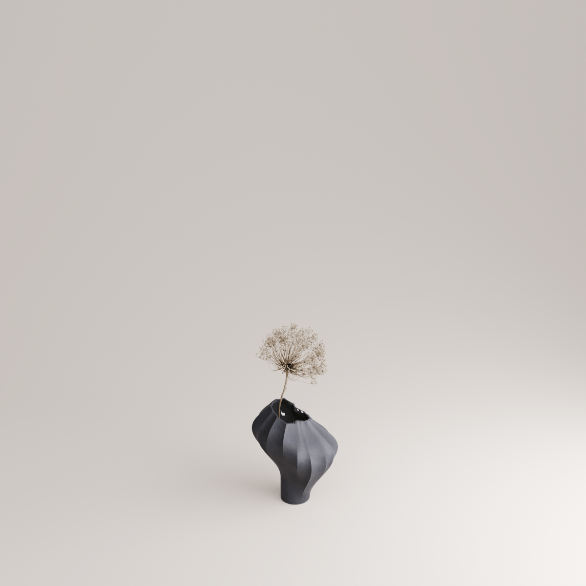 Valise C Porcelain Vase (h20 cm) - Holaria