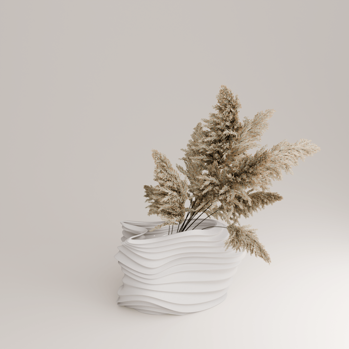 Voo G Porcelain Vase (h28 cm) - Holaria