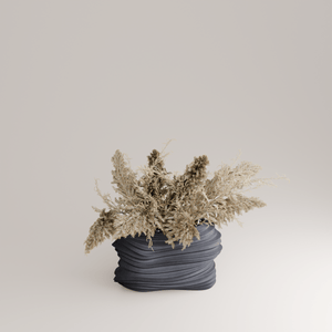 Voo P Porcelain Vase (h24 cm) - Holaria