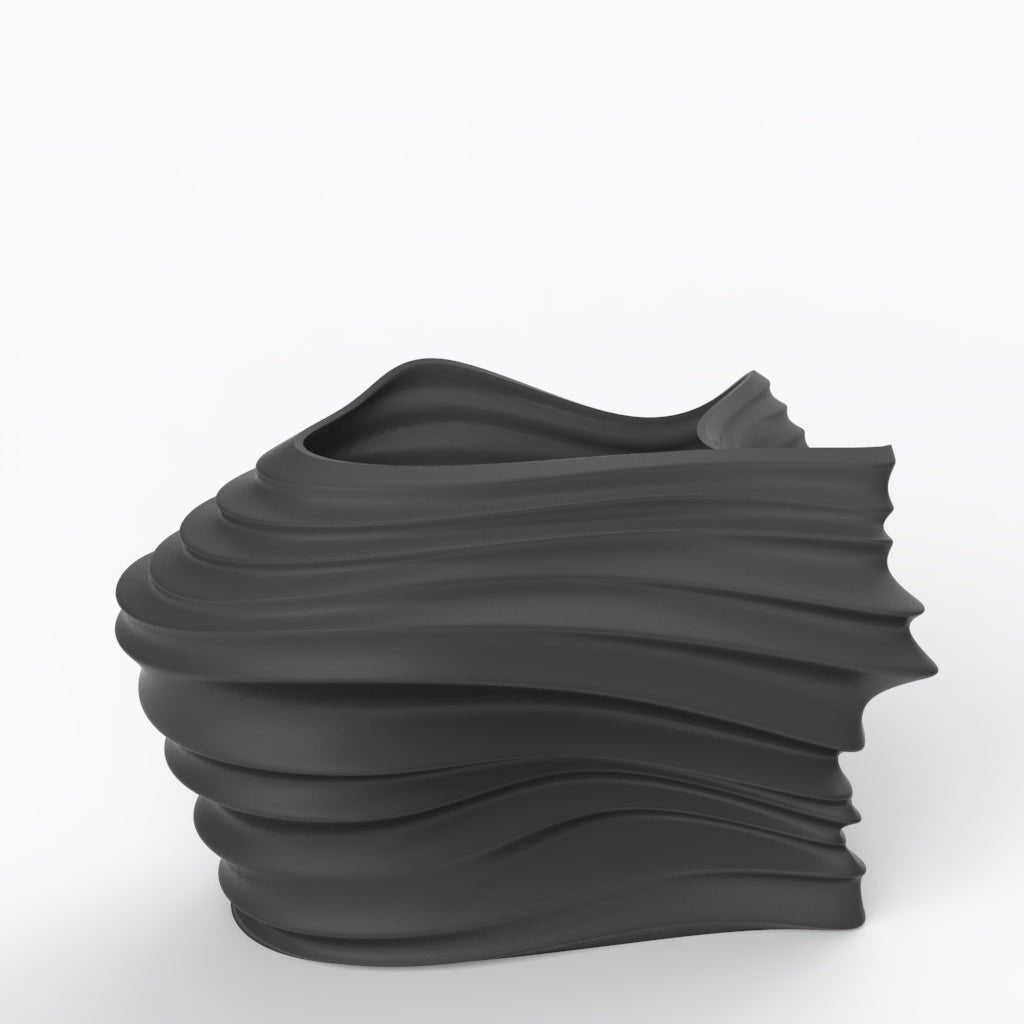 Voo G Porcelain Vase (h28 cm) - Holaria