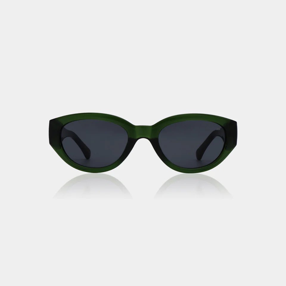 A. Kjaerbede Winnie sunglasses with round frames and tinted lenses, stylish eyewear for sun protection.