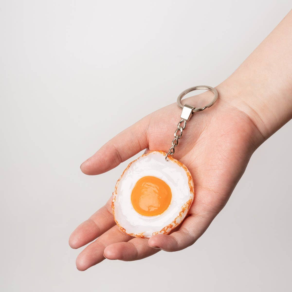 Keychain Fried Egg