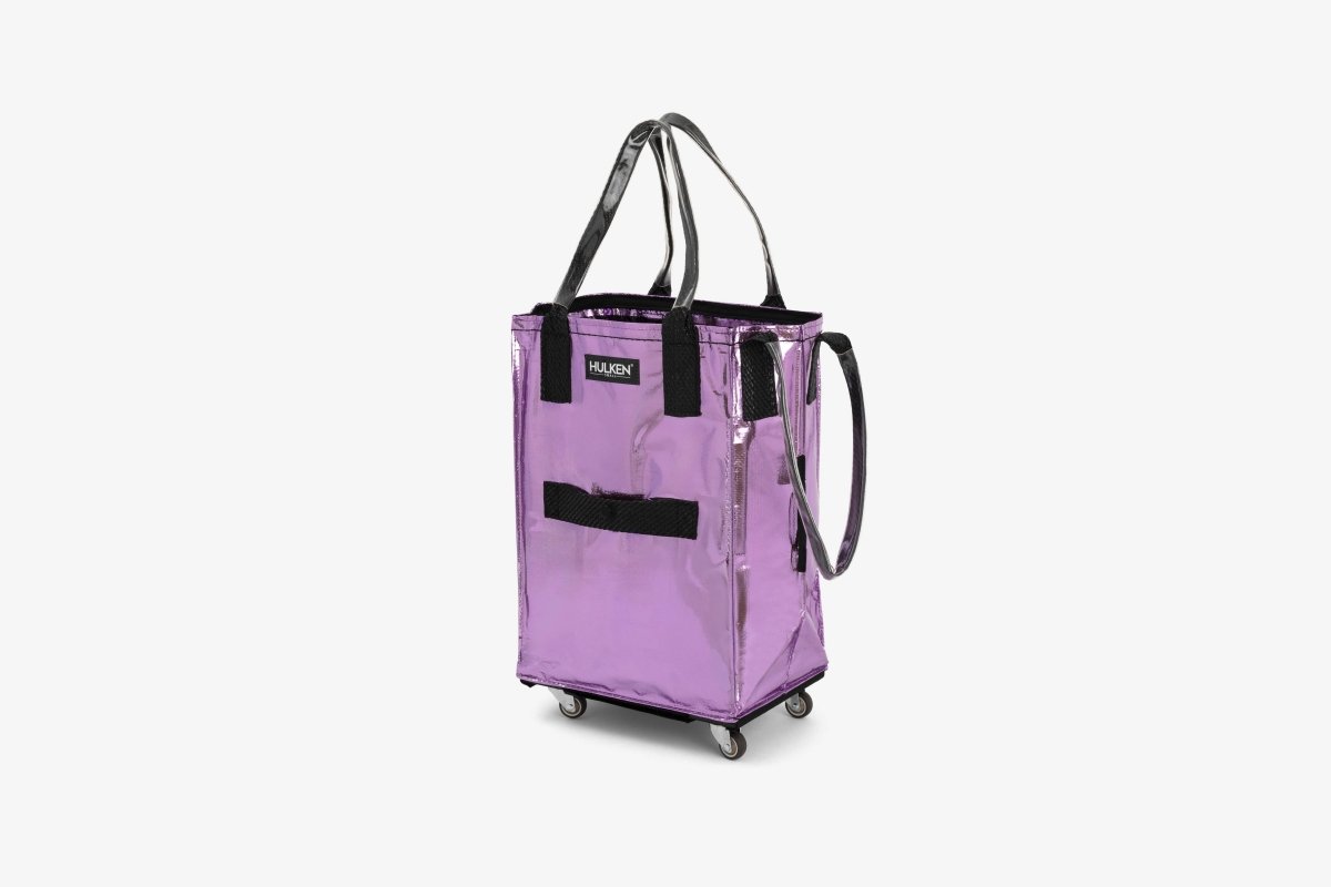 Small Hulken Bag in lilac color featuring a sleek design and compact size, perfect for stylish everyday use.