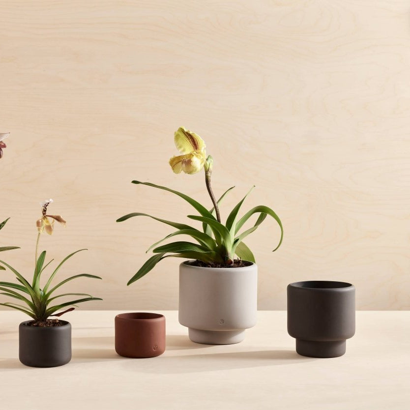 Unero Plant Pot - Concrete Grey