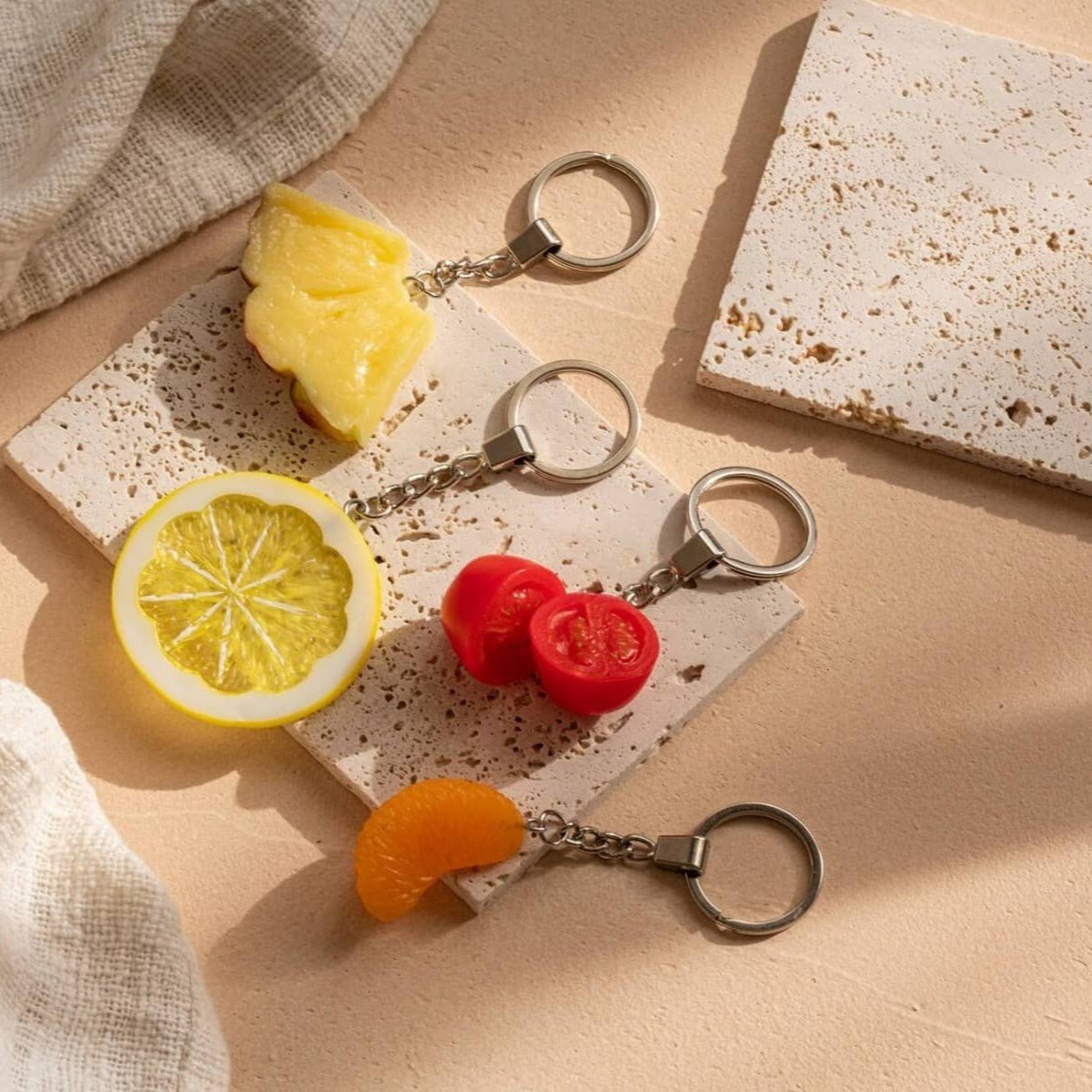 Keychain Lemon Slice