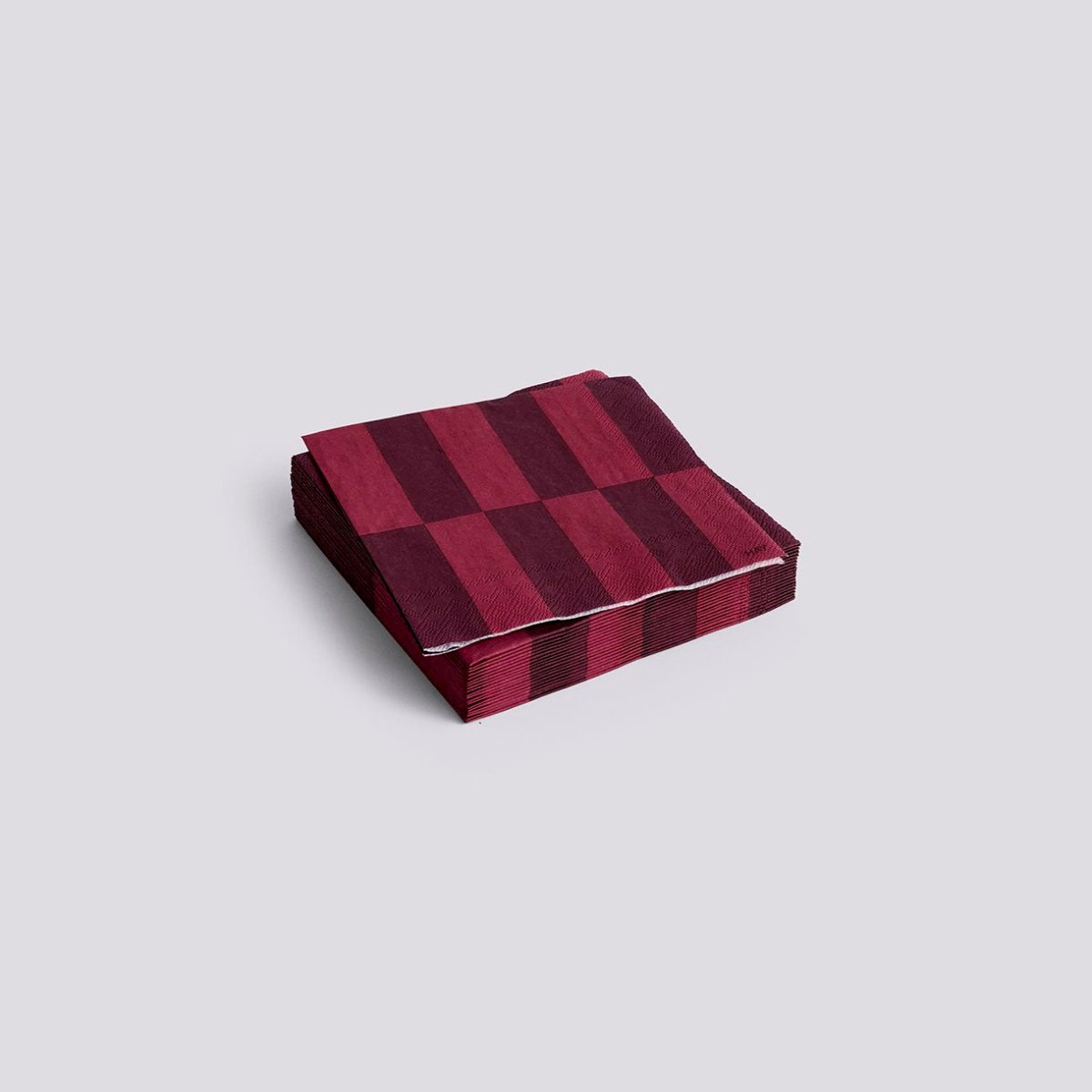 Gemusterte Servietten – 20er-Set – Abendessen – Rosa & Blau