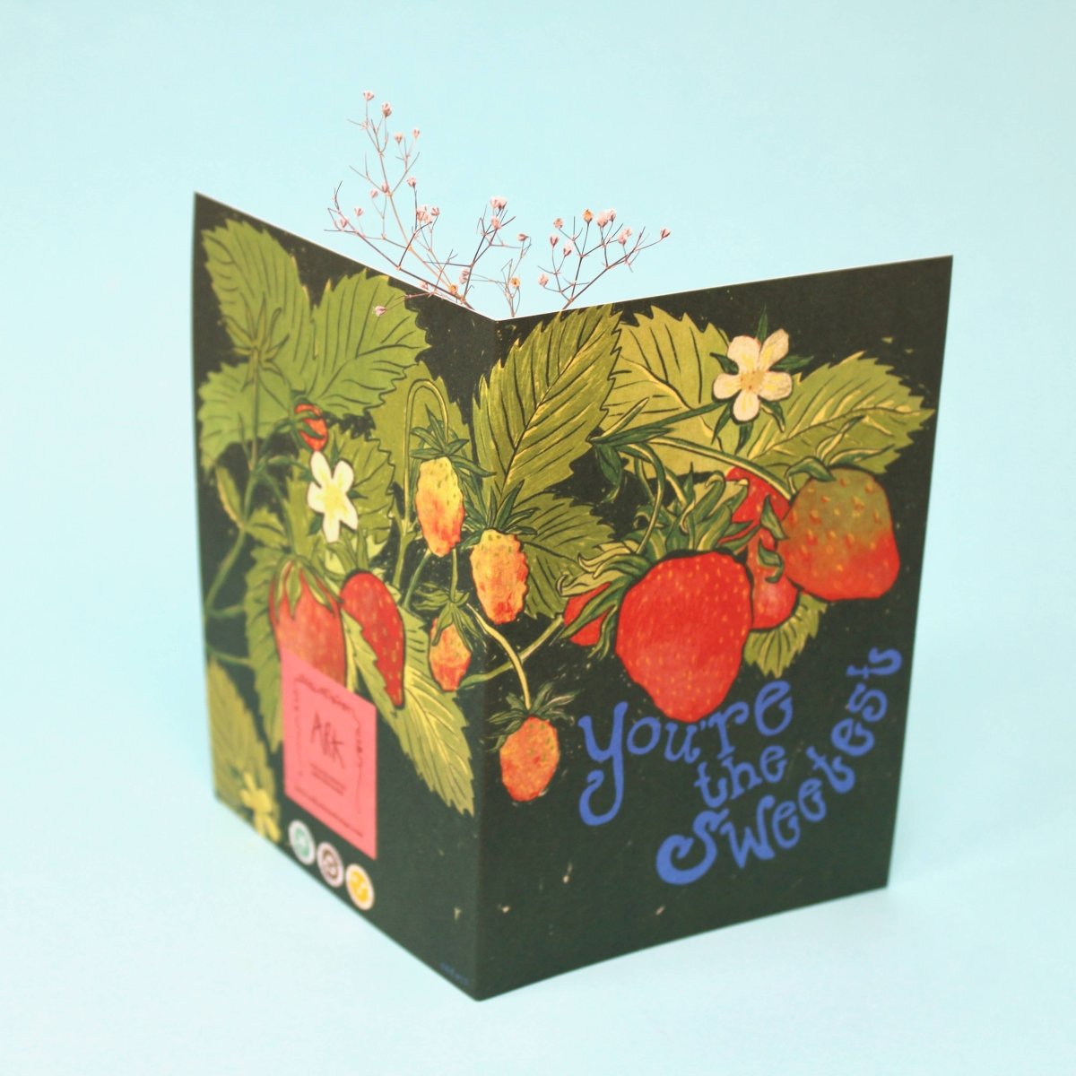 You're The Sweetest greeting card by Ark Colour Design featuring colorful, cheerful designs for special occasions.