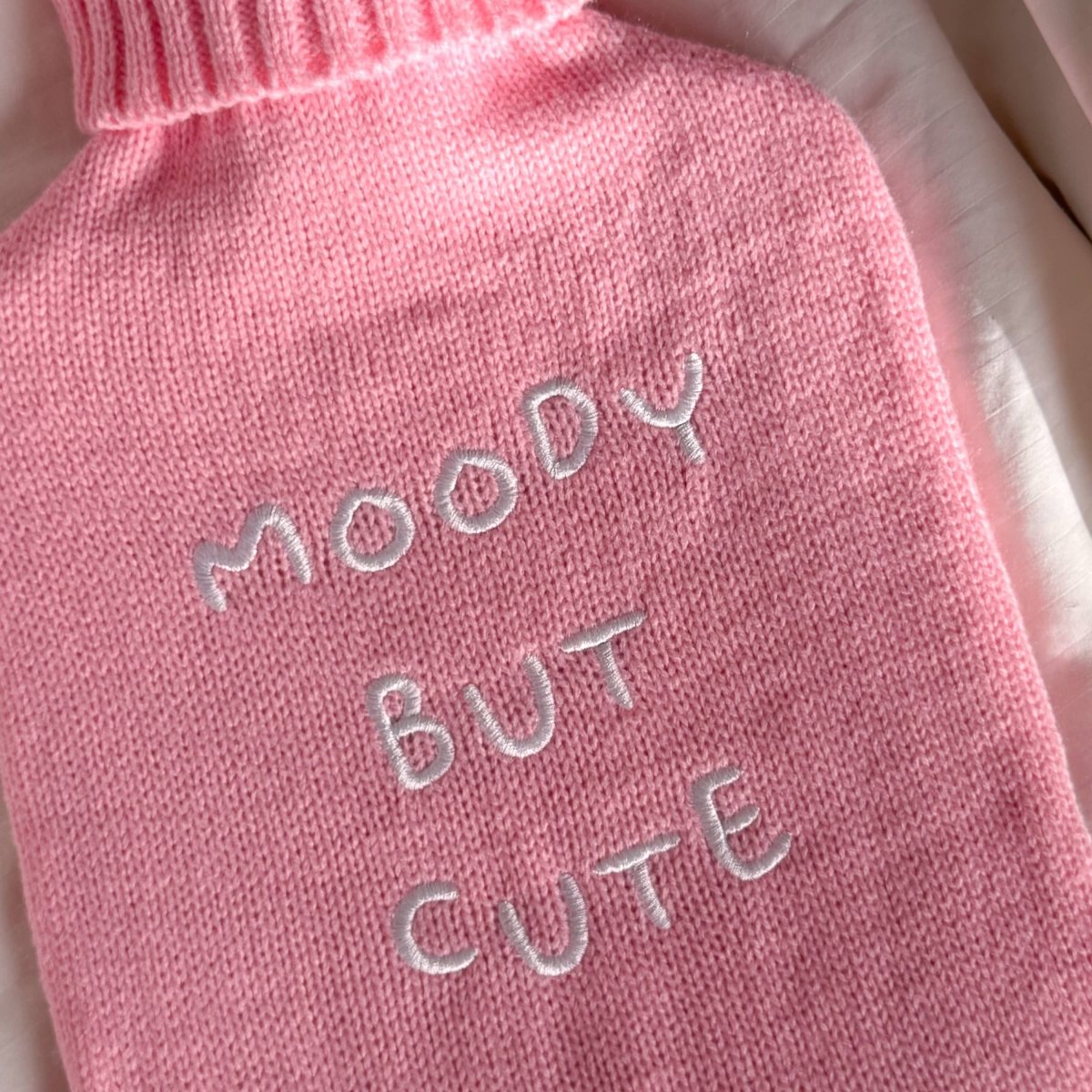 'Moody But Cute' Hot Water Bottle