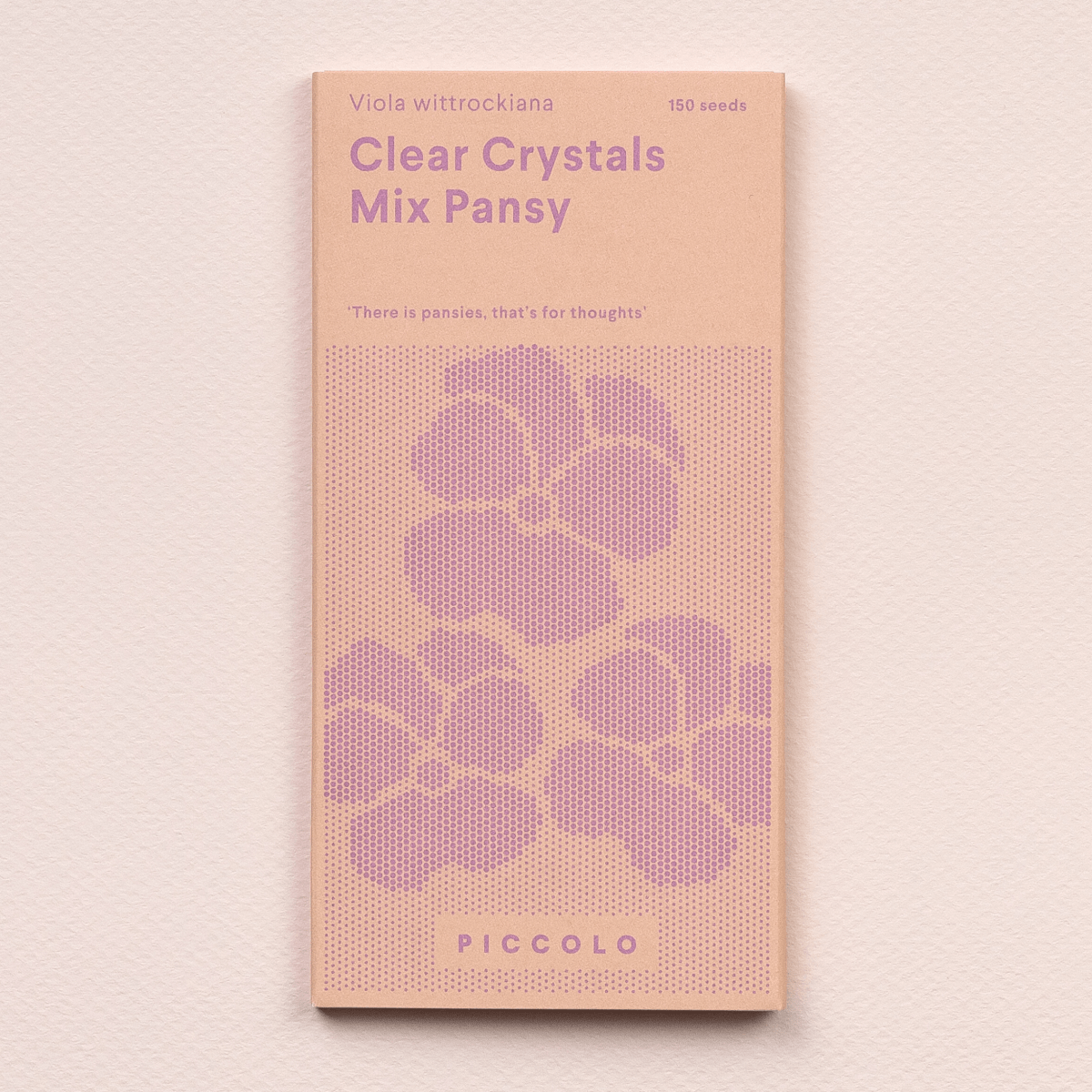 Pansy Clear Crystals Mix - Seeds