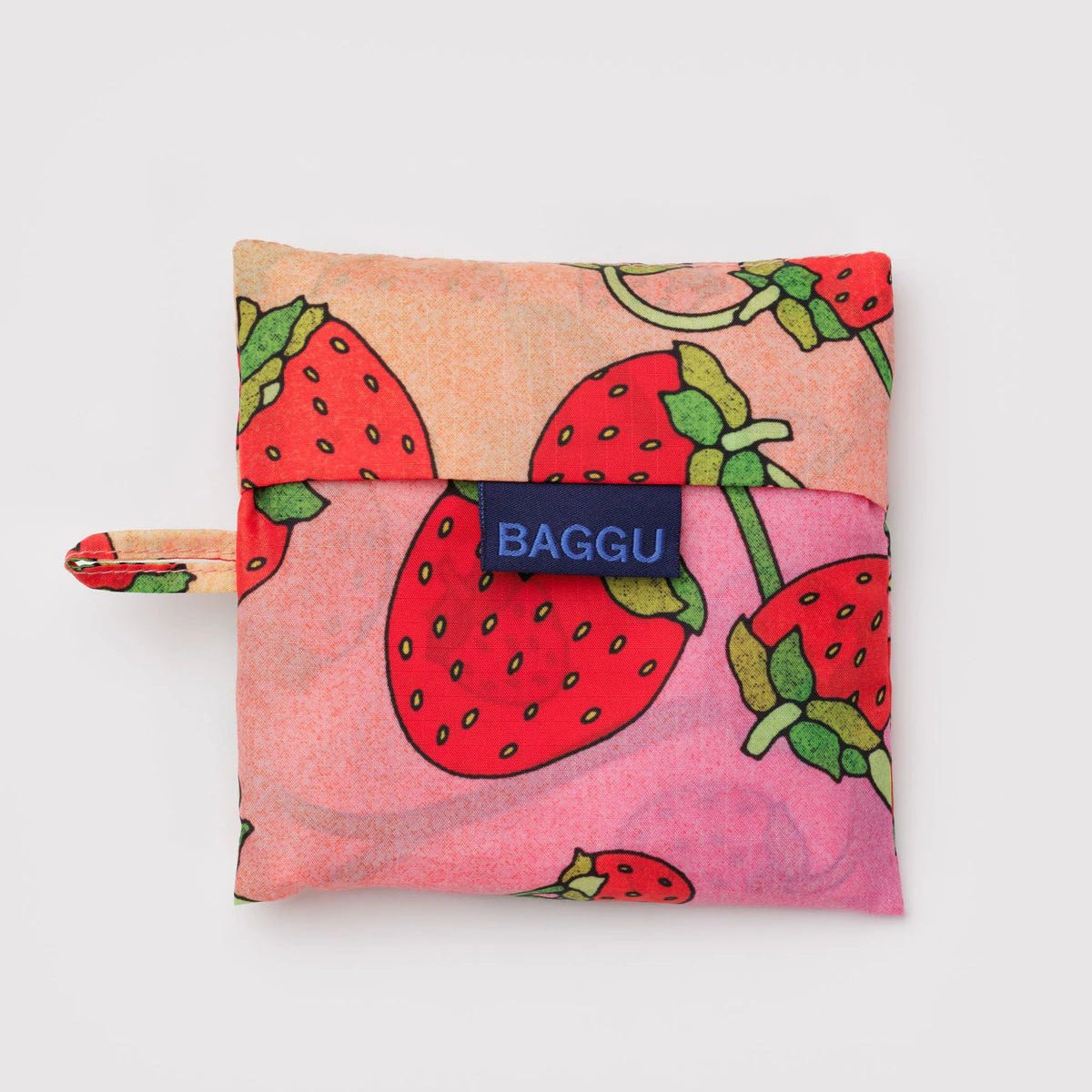 Erdbeerblüten-Baggu-Tasche