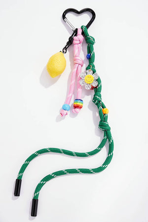 Lemon Bag Charm and Keychain