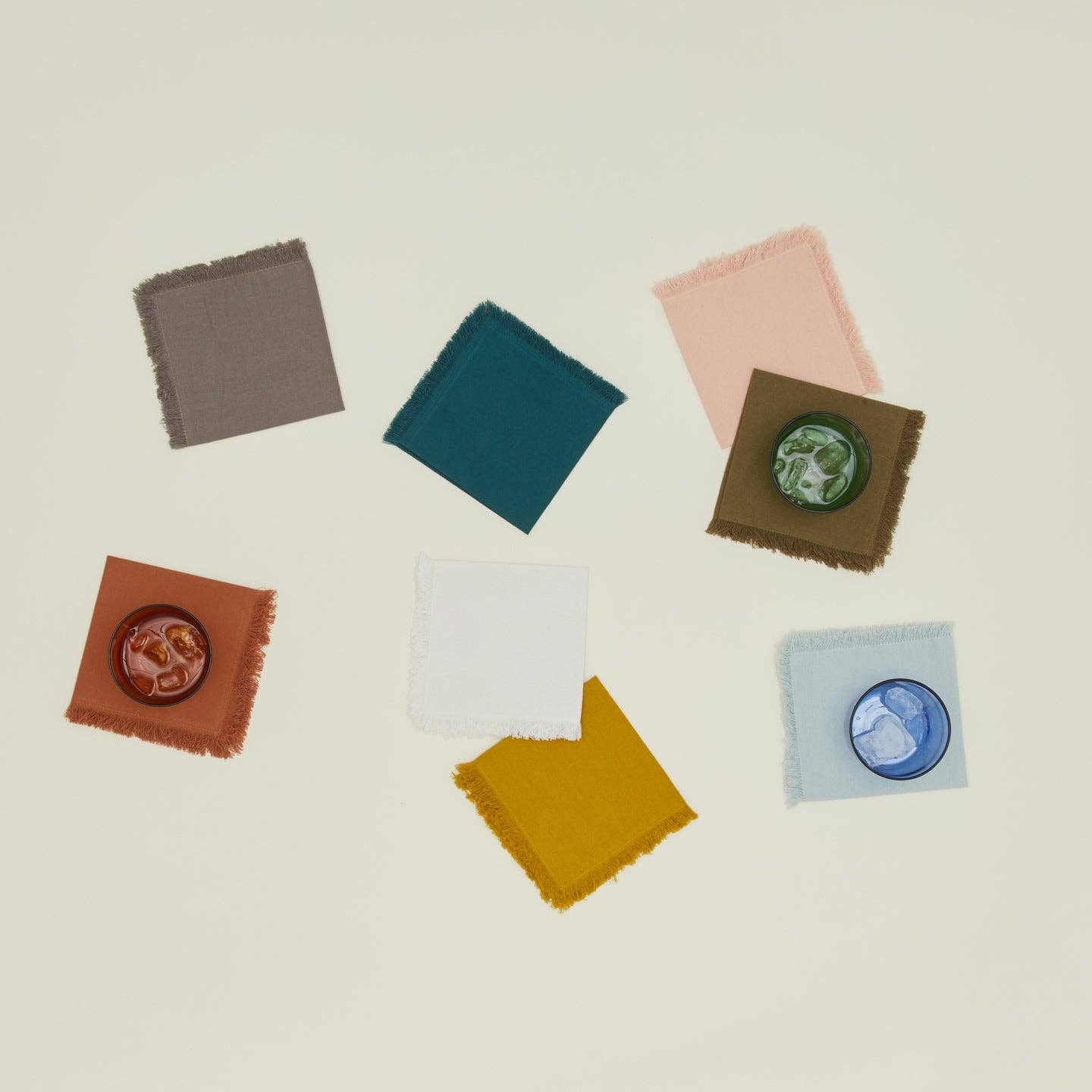 Essential Cocktail Napkins - Set of 4 - Terracota