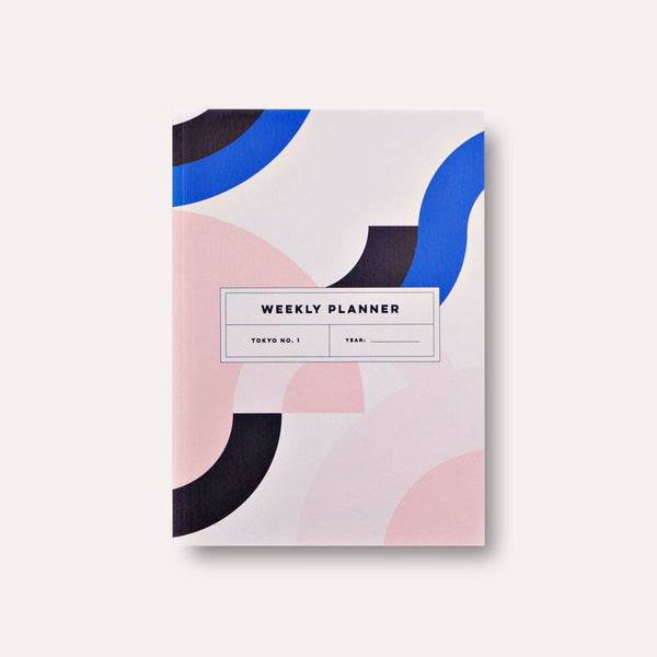 Tokyo No. 1 Weekly Lay Flat Undated Planner Book