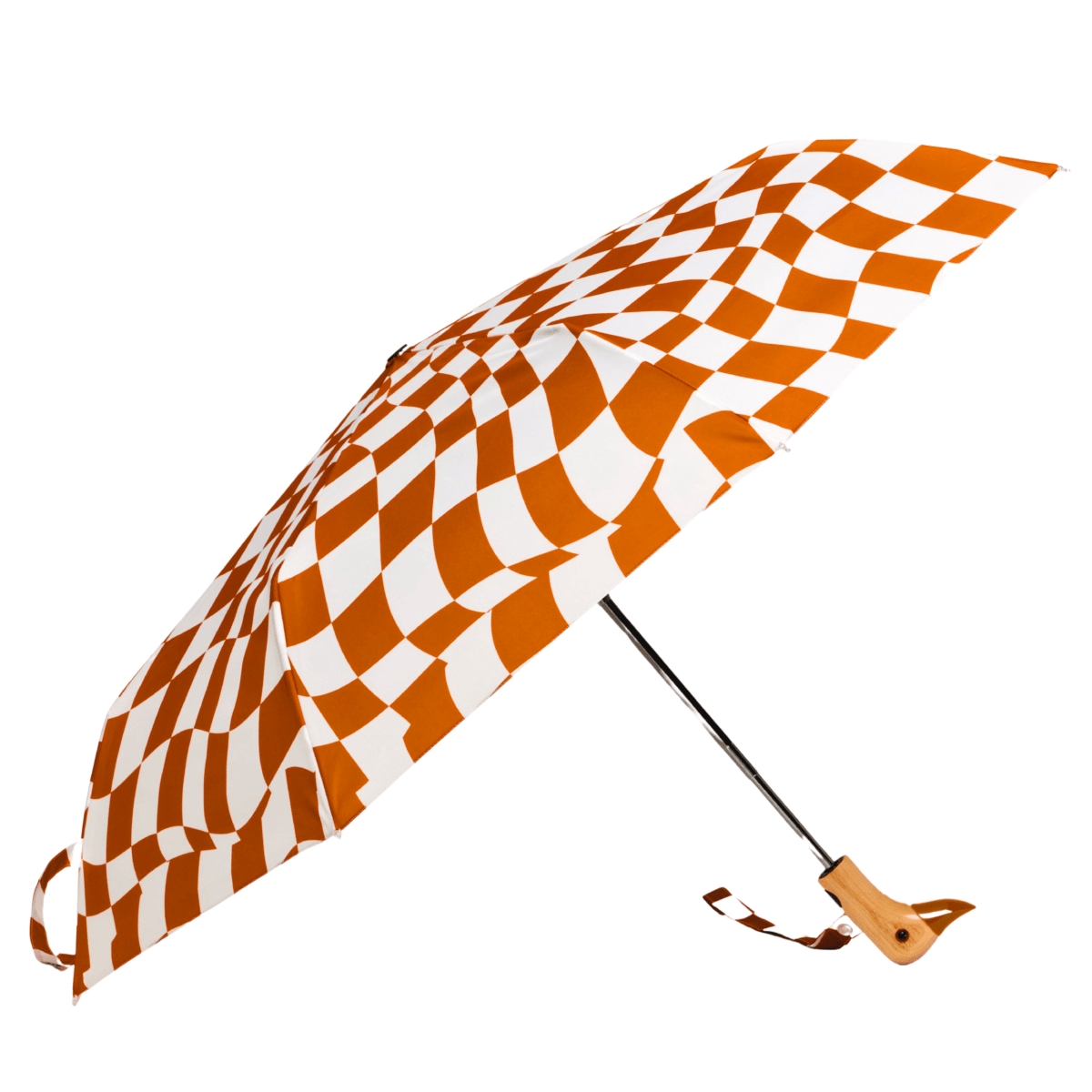 Peanut Butter Checkers Eco-Friendly Duckhead Umbrella