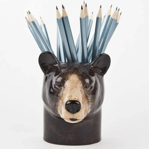 Black Bear Pencil Pot