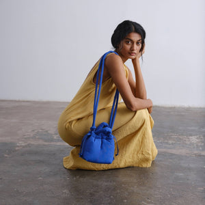 Micro Ona Soft Bag: Cobalt Blue