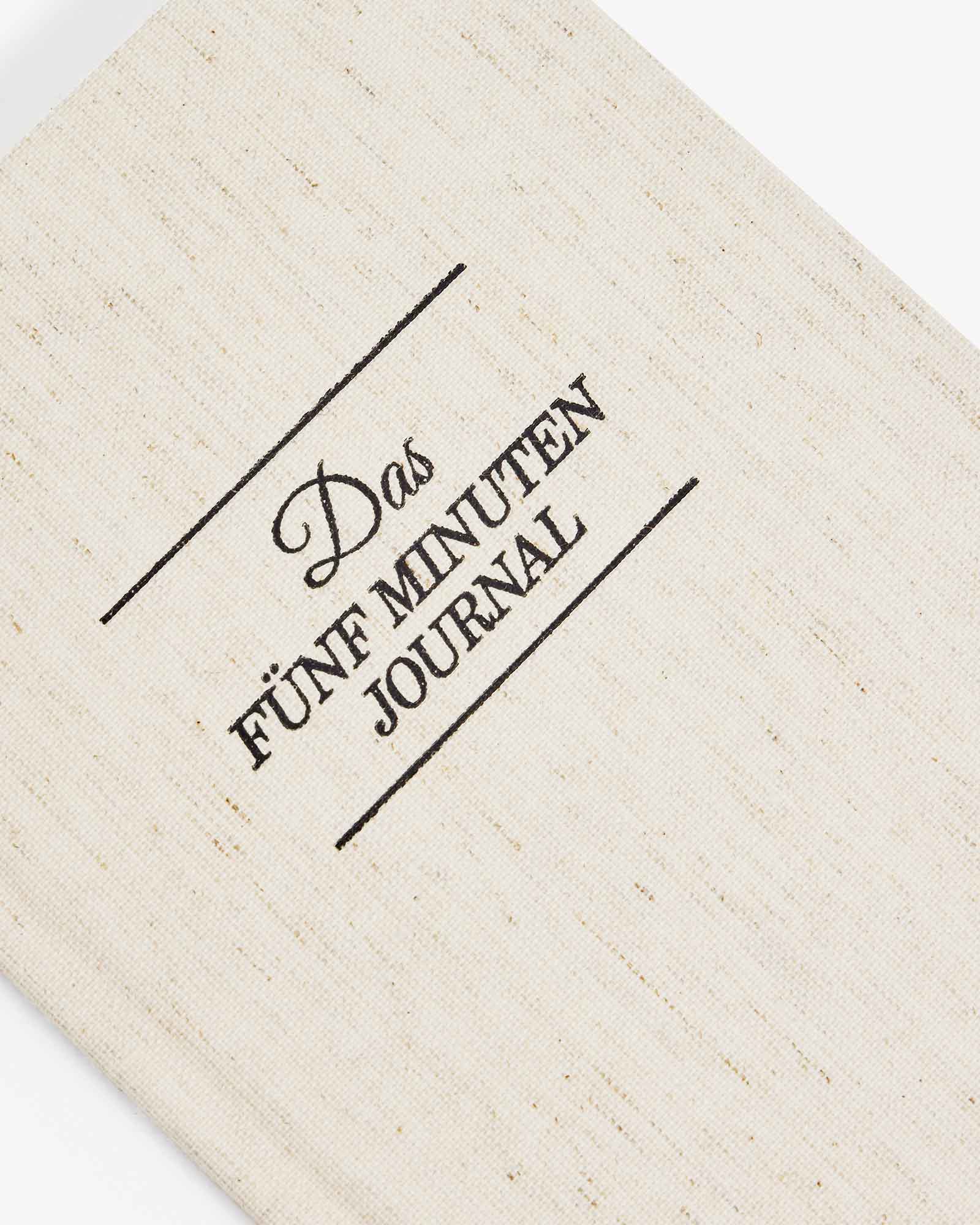 German The Five Minute Journal - Daily Guided Gratitude