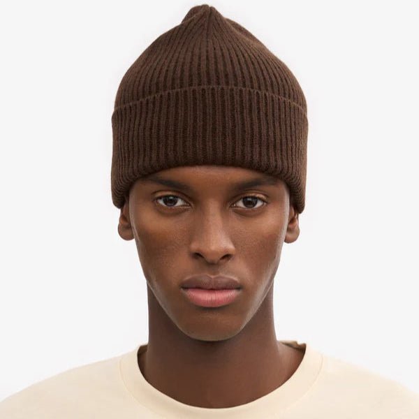 Nachhaltiges Beanie aus recycelter Merinowolle