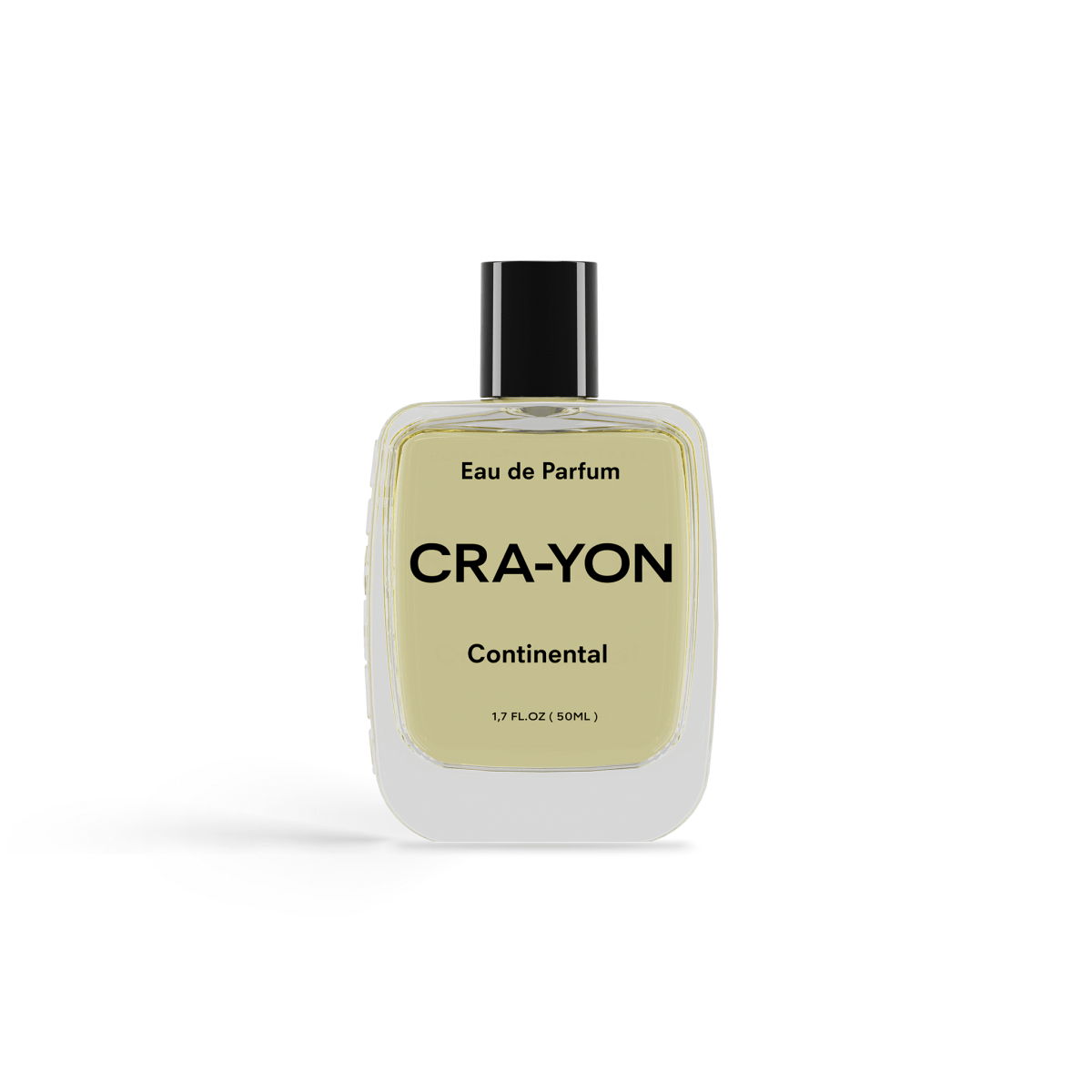 CRA-YON Continental Eau de Parfum 50ml perfume bottle with elegant packaging and sleek design.