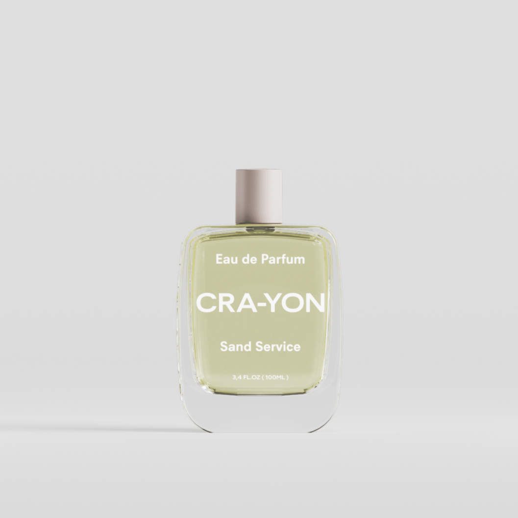 CRA-YON Sand Service Eau de Parfum 100ml bottle with elegant packaging and minimalist design.