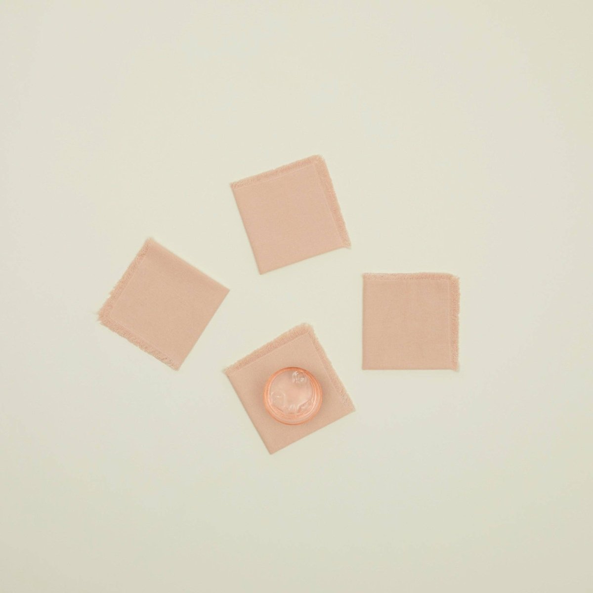 Essential Cocktail Napkins - Set Of 4: Blush