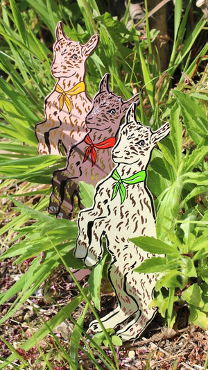 GOAT Bookmark: Cream