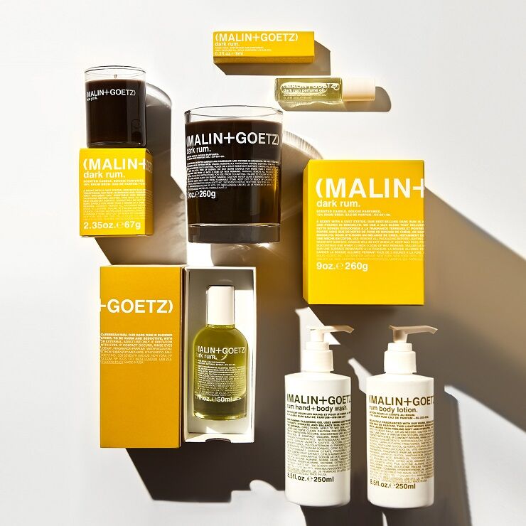 Dark Rum Candle 255g - Malin + Goetz