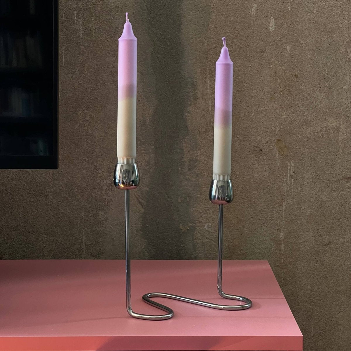 DIP DYE CANDLES SET OF 4