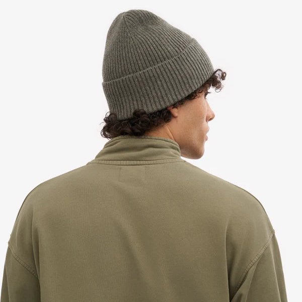 Nachhaltiges Beanie aus recycelter Merinowolle