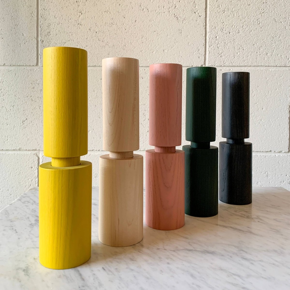 Hove Wood Salt & Pepper Mill: Black Ash