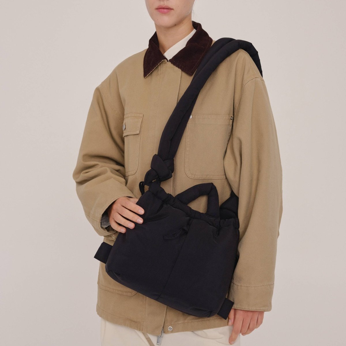 Compact Ona Soft Bag: Black