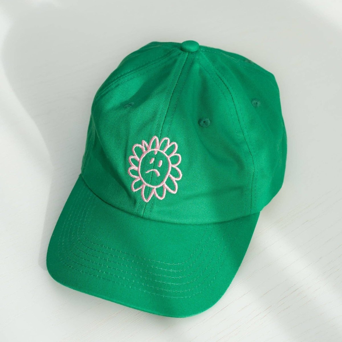 Silly Flower Cap: Butter Gelb