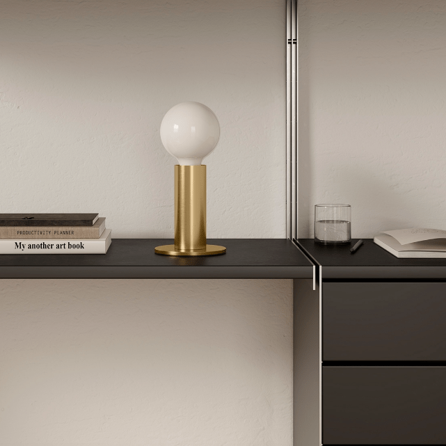 EDGAR Home SOL lamp in 8 different colors, modern table lamp with colorful LED lighting, stylish home decor accessory