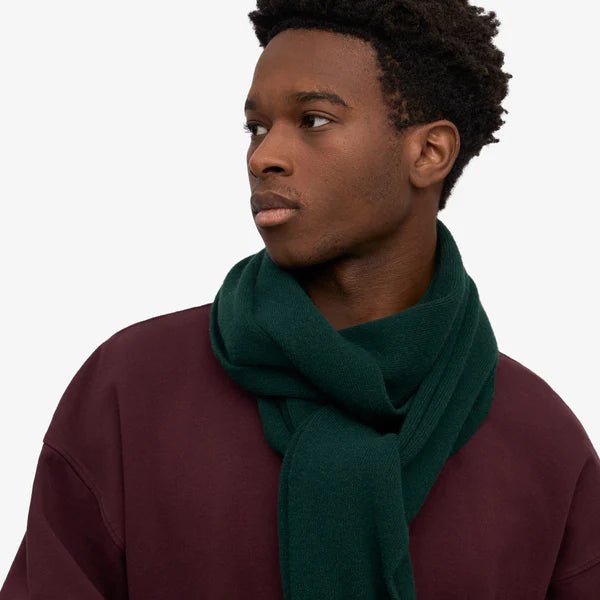 Merinoschal aus recycelter Wolle