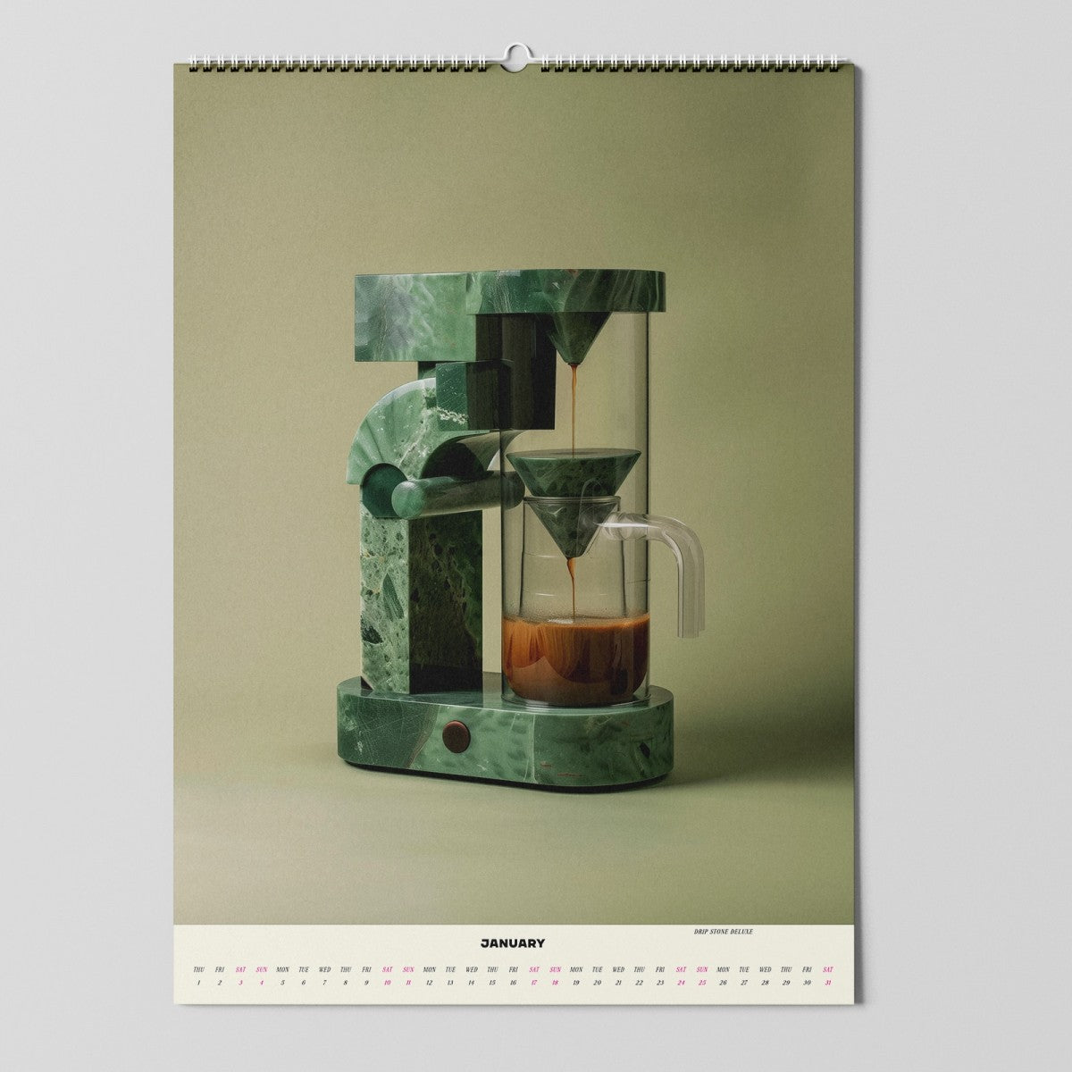 "Espresso Fantasia" Fotokalender 2025 von Tina Bobbe