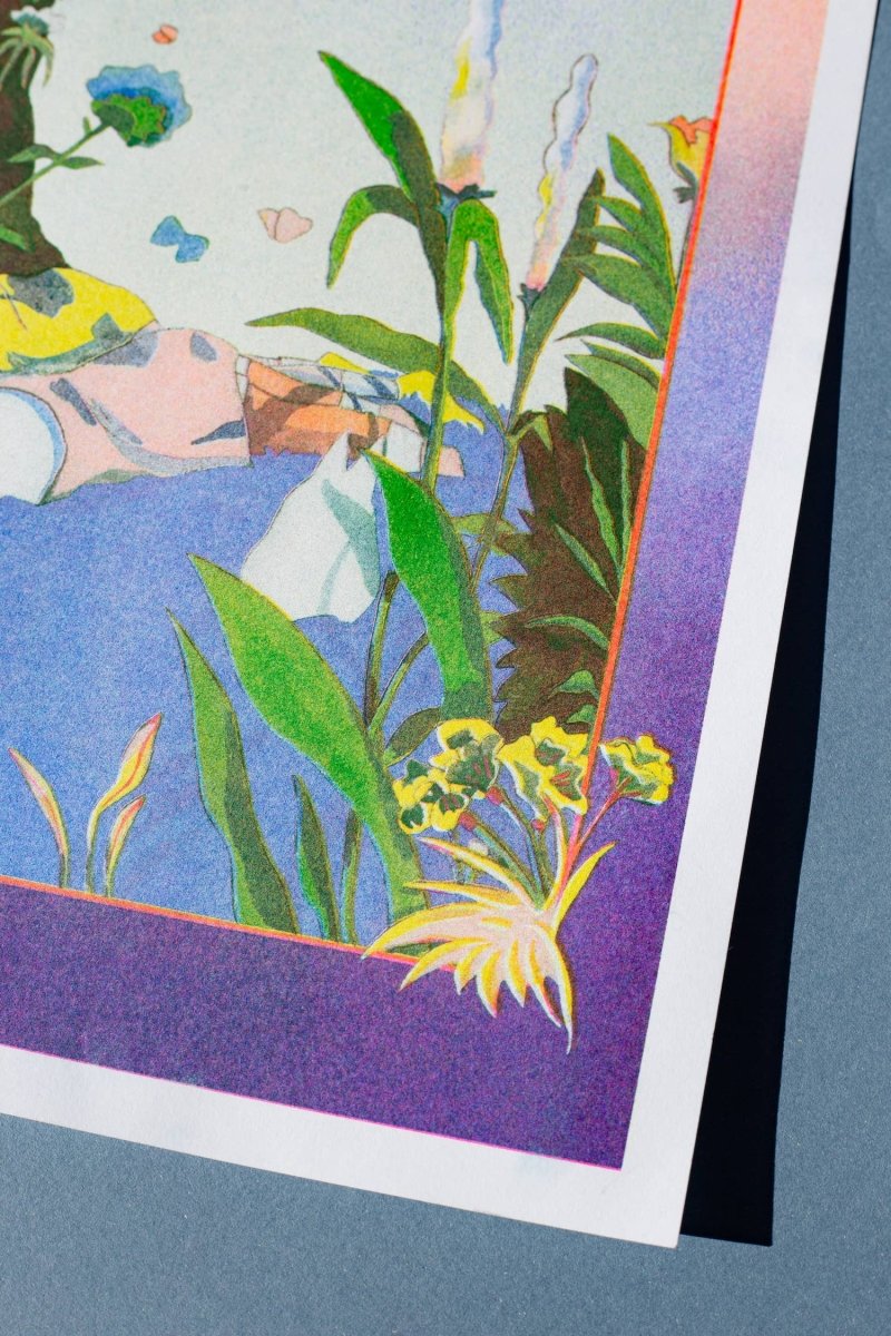 A3 poster - Miyazaki/Totoro - Jeanne Saboureault