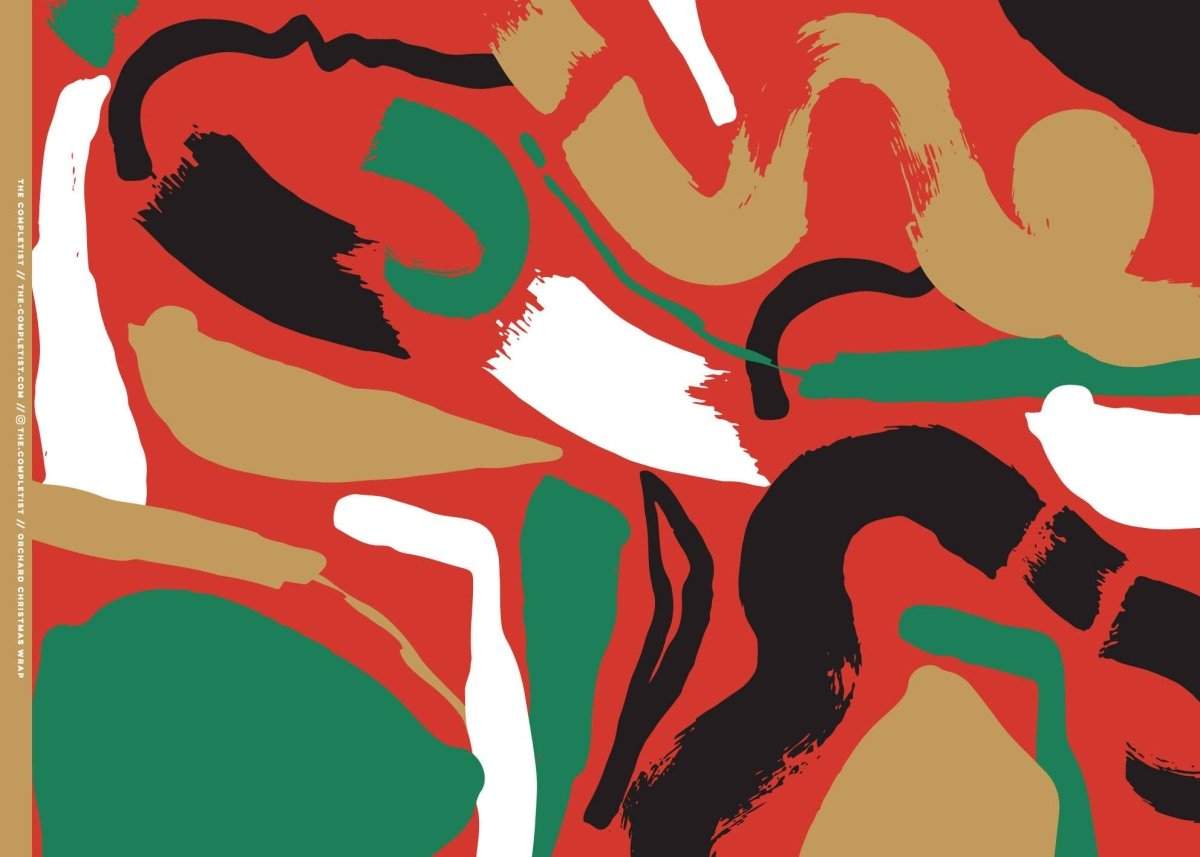 Orchard Christmas Flat Flat Gift Wrap