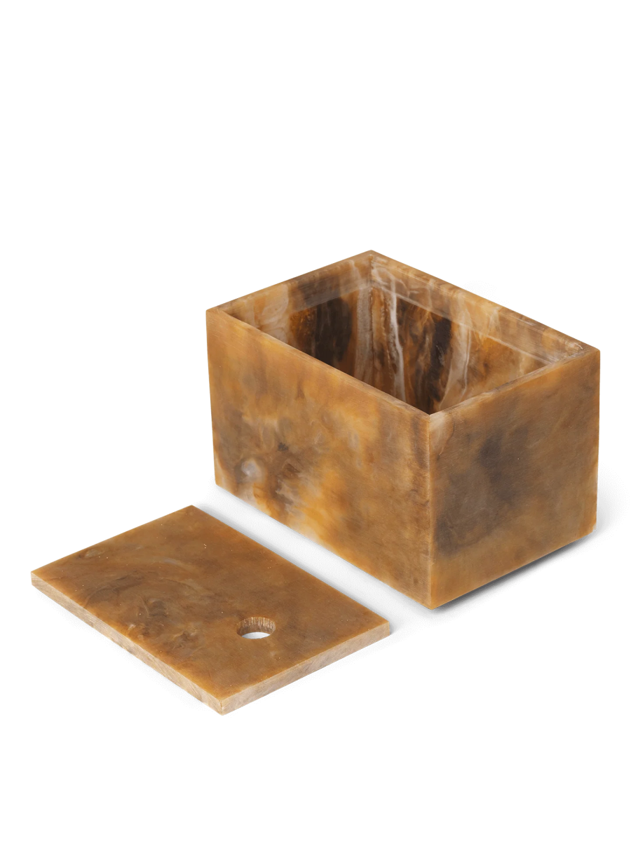 Ferm Living Mist Box in 10x15cm for storage and organization, featuring a sleek, modern design with clear compartments.