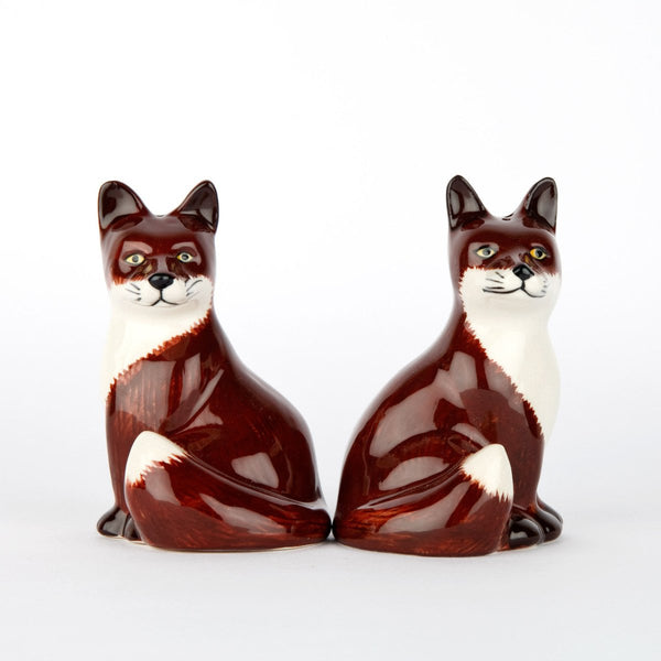 Fox Salt & Pepper Shakers