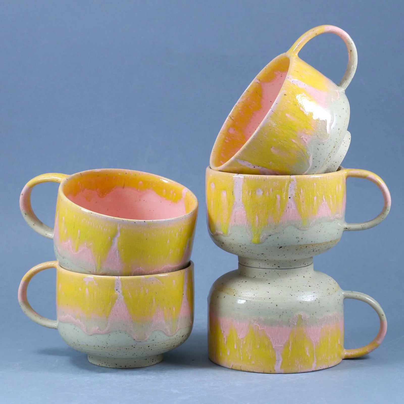 Mion Mug - Cream Cerise