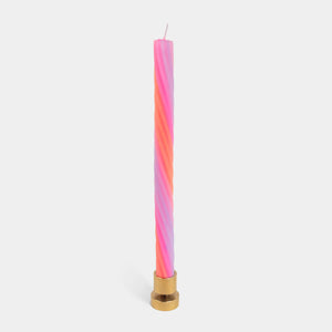Rope Candle Sticks by Lex Pott - Orange set of 2