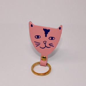 Cat Key Fob - Pink