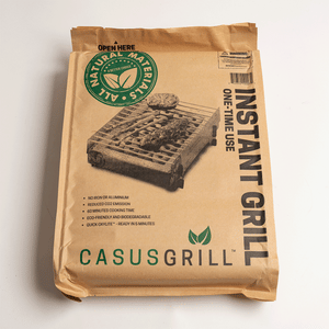 CasusGrill - Der nachhaltige und umweltfreundliche Einweggrill