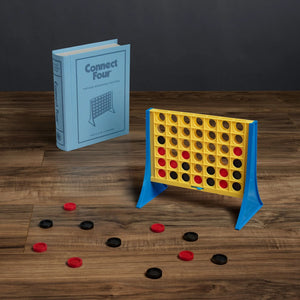 'Connect 4' Vintage Spiel - Bücherregal Edition