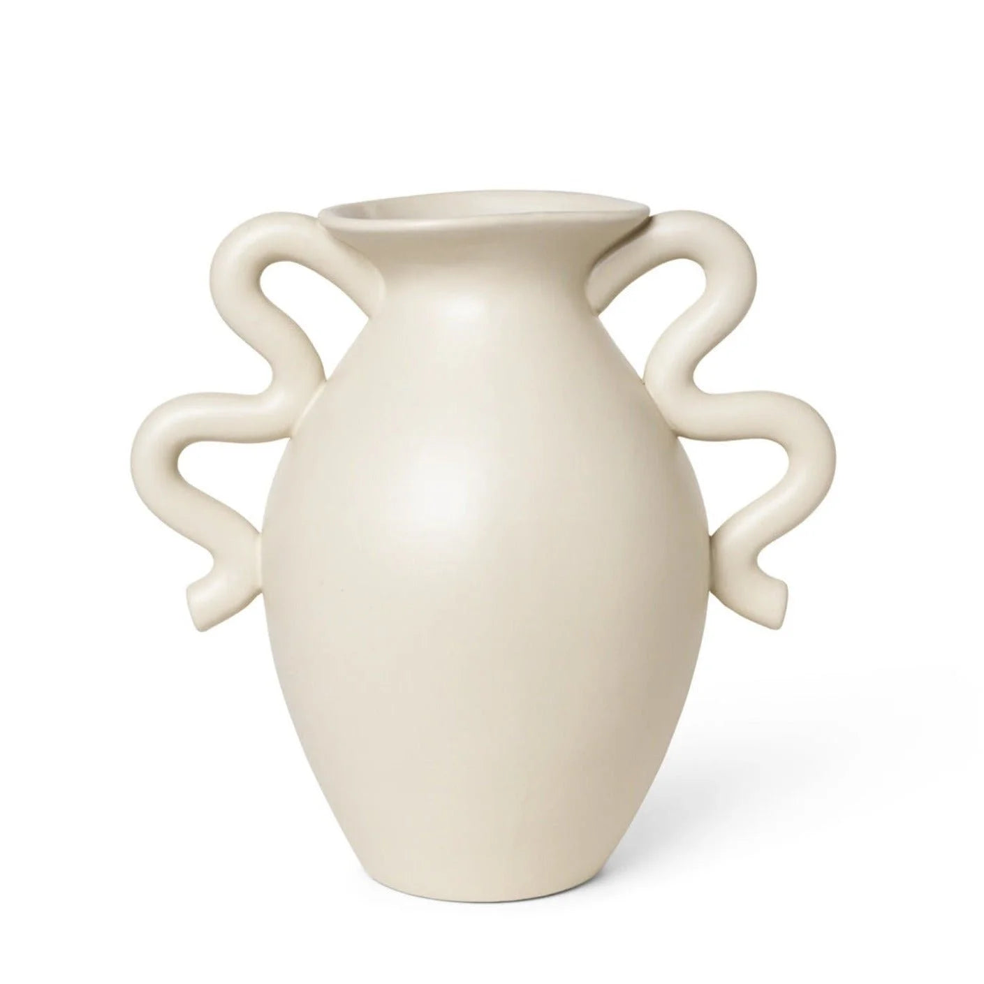 Verso Table Vase - Beige