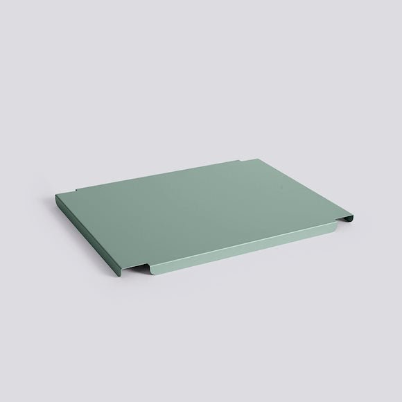 Medium Colour Crate Lid by HAY, showcasing a vibrant, durable plastic cover designed for versatile storage solutions.