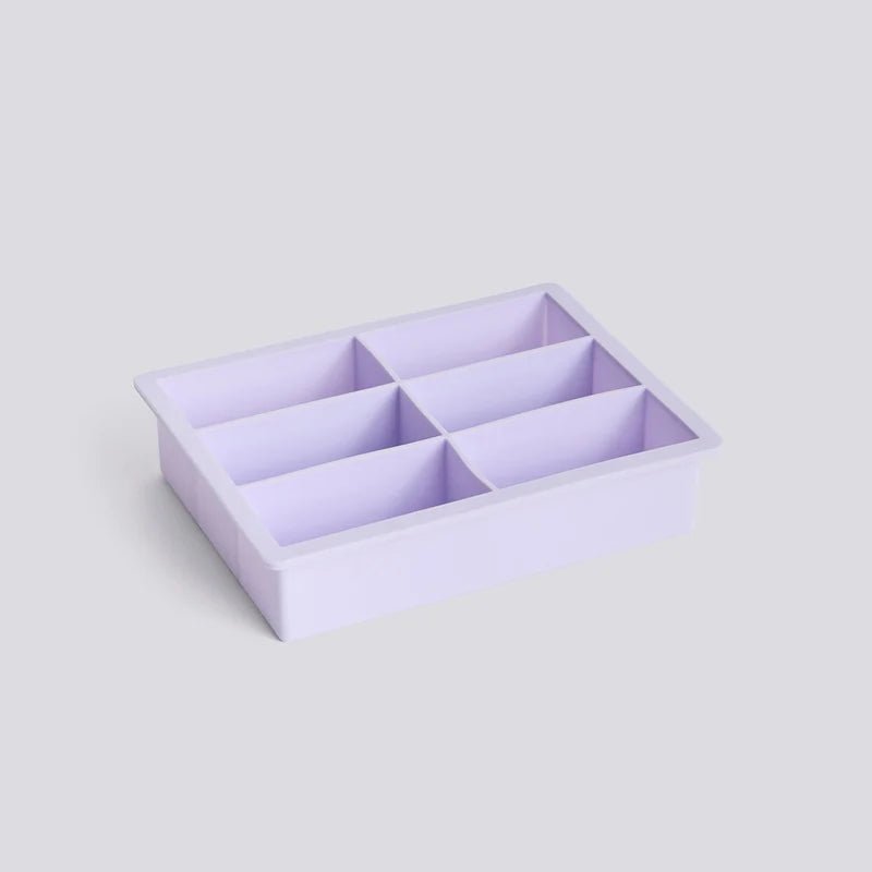 Eiswürfelform 6 rechteckig XXL HAY
