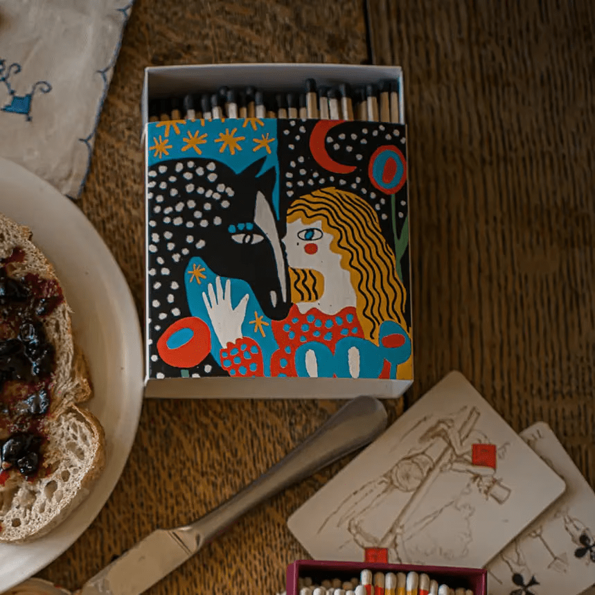 Heart Horse | Square - Safety Matches